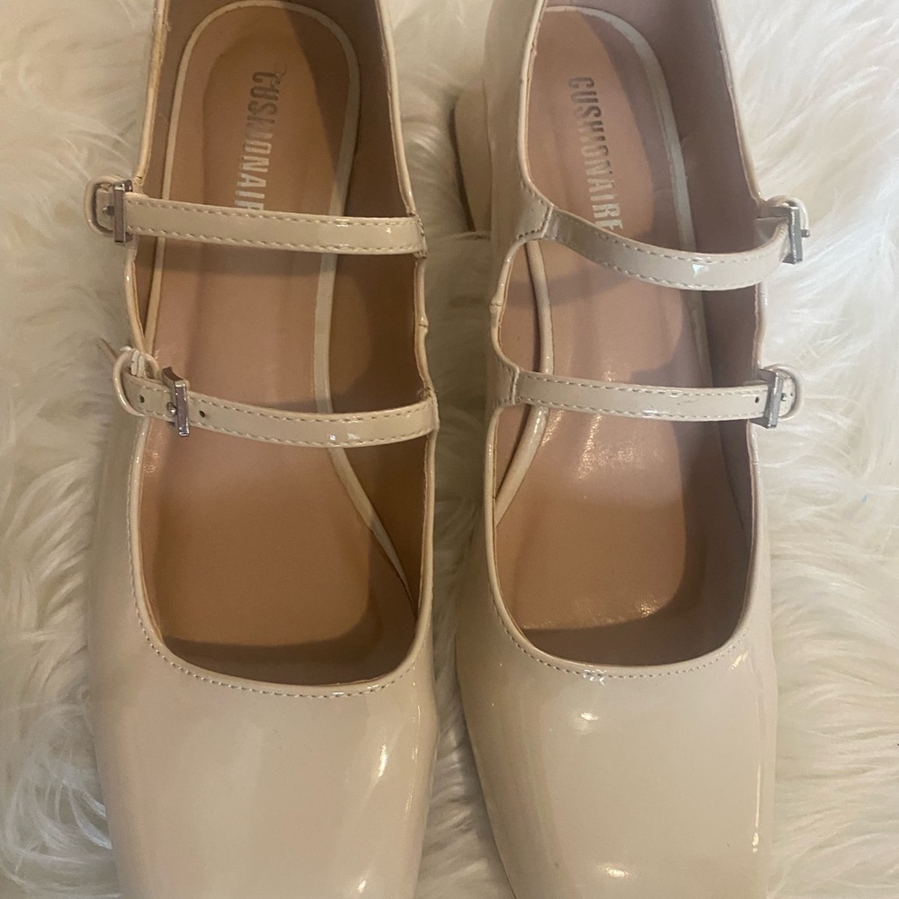 Chic Cream Mary Jane Women's Shoes